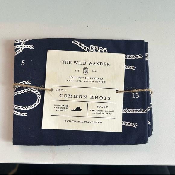 Wild Wander Common Knots Bandana - Picture 3 of 4